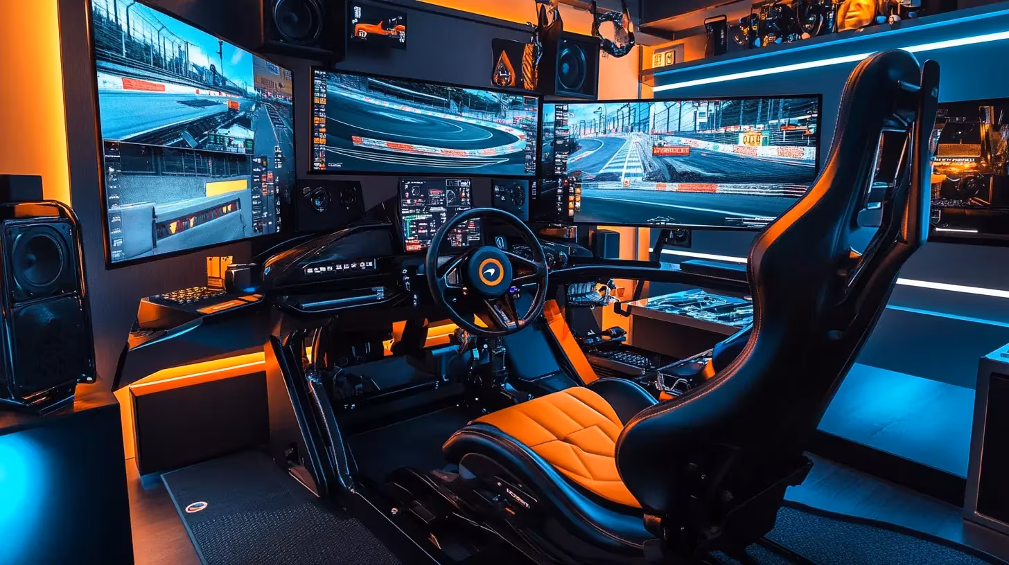 Lando Norris Sim Setup: Inside His Cool Performance Simulator