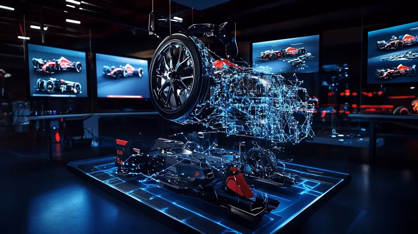 Team Redline builds Max's mobile rig in the motorhome