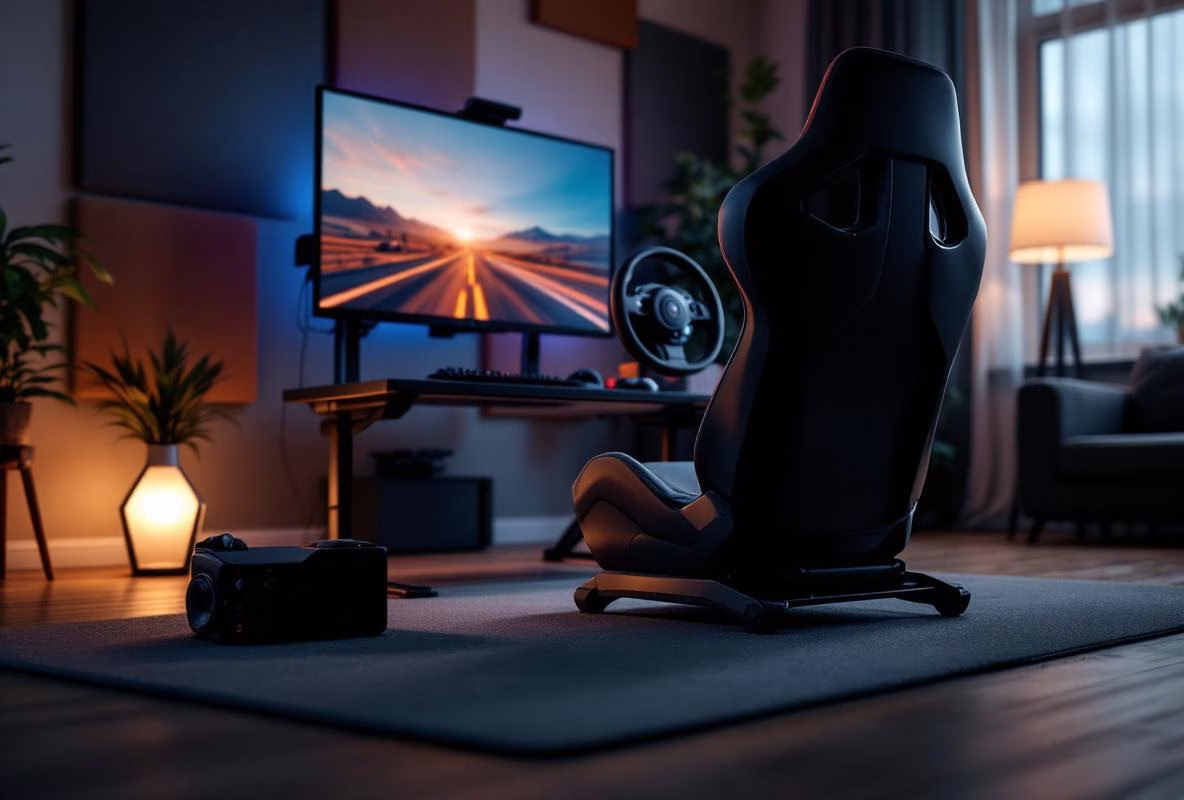 How to Isolate & Reduce Sim Rig Vibration & Noise for Apartments