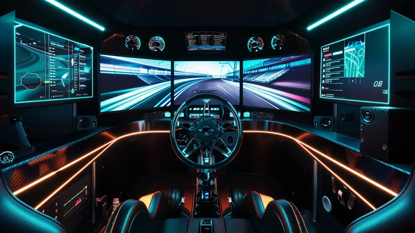 Sim racing setup