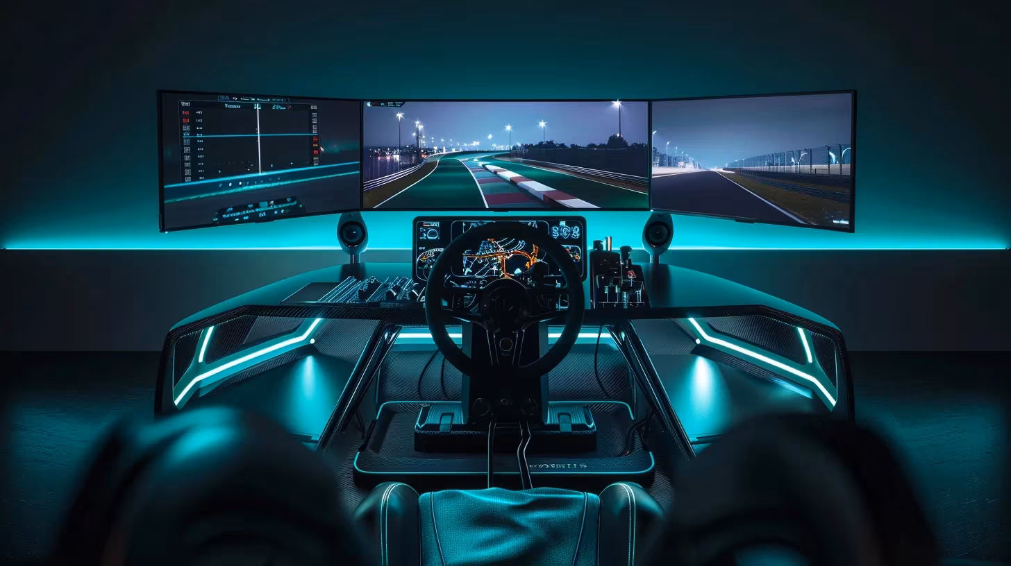 Sim racing setup