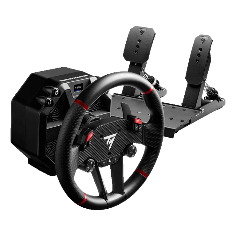 Thrustmaster T598 5 Nm direct drive wheelbase met quick-release stuur, telemetrie display en 3-pedaal set voor PlayStation 5 en PC - €250