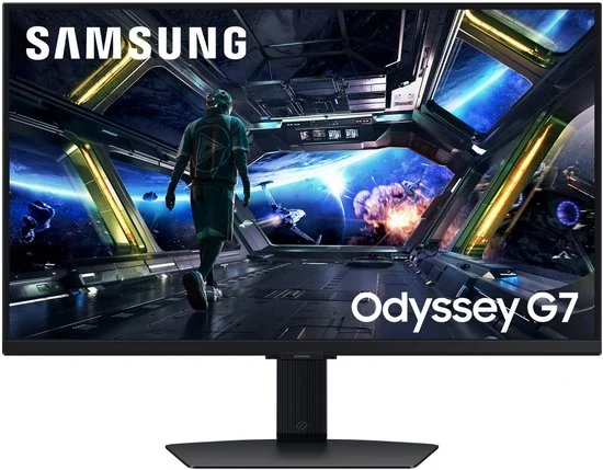 Samsung Odyssey G7 LS27DG702EUXEN - 4K IPS Monitor - 144Hz - 27 inch