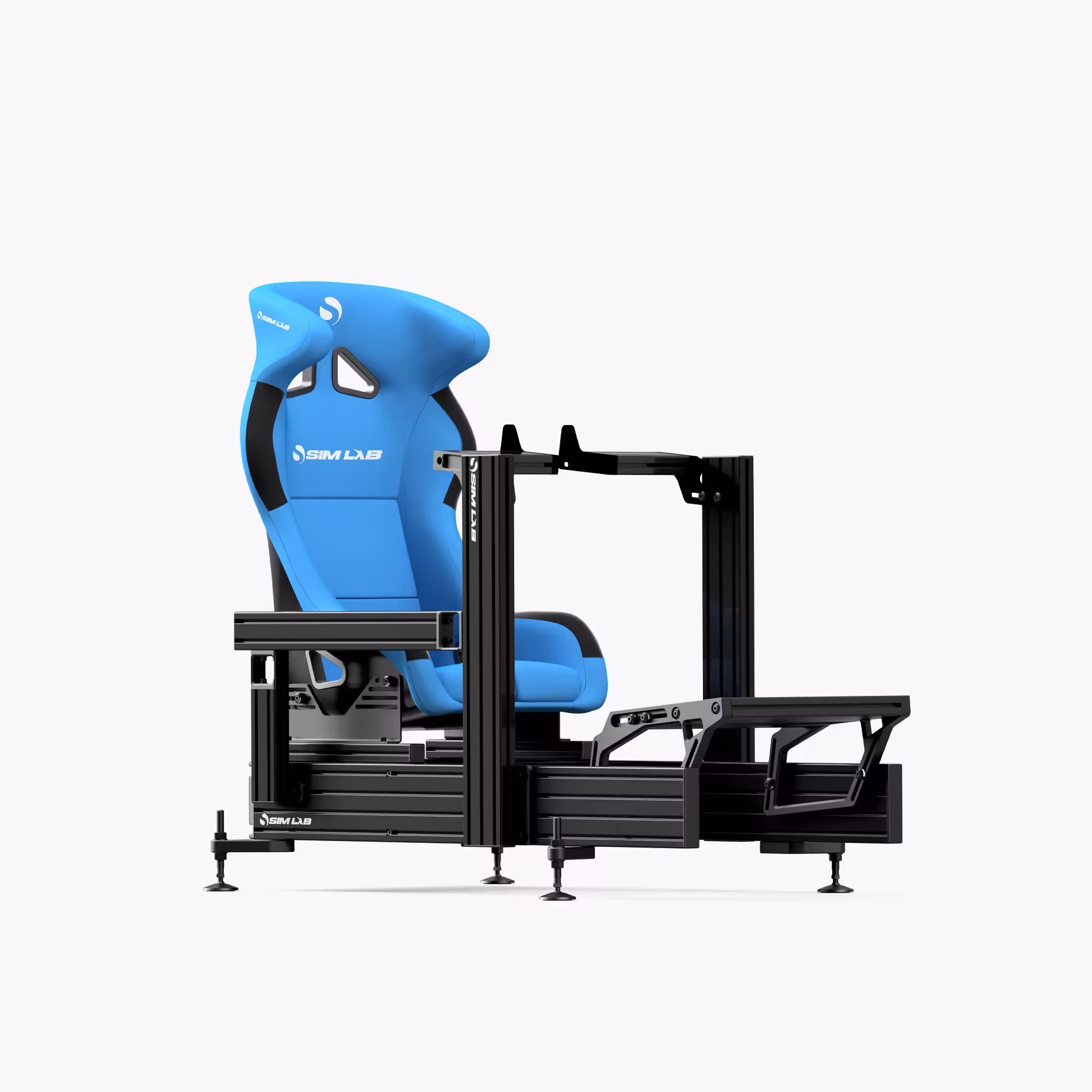 Sim-Lab P1-X Nederlandse aluminium profiel cockpit met 8020 constructie geschikt voor 30+ Nm wheelbases gebruikt door Team Redline